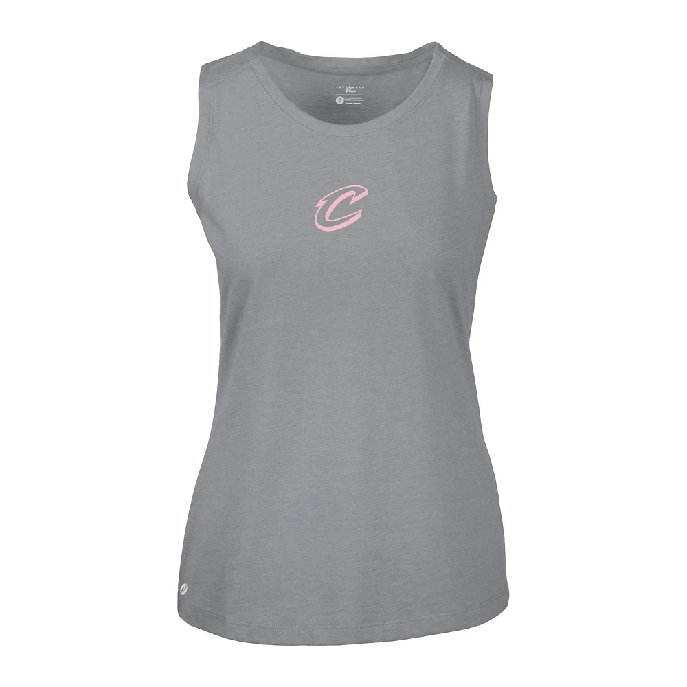 Women's Levelwear Cleveland Cavaliers Mother's Day Macy Core Logo Tank Top