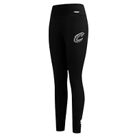 Women's Pro Standard Black Cleveland Cavaliers Paint the City Tri-Blend Jersey Leggings