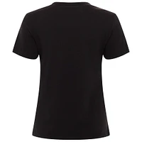 Women's Sportiqe  Black Cleveland Cavaliers Arcadia Boxy T-Shirt