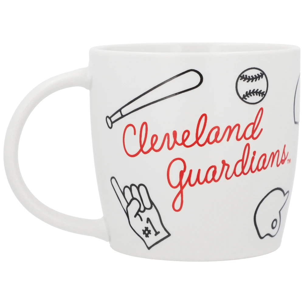 Gardiens de Cleveland 18oz. Tasse de meneur de jeu