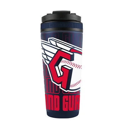 Cleveland Guardians 26oz. 4D Stainless Steel Shaker Bottle