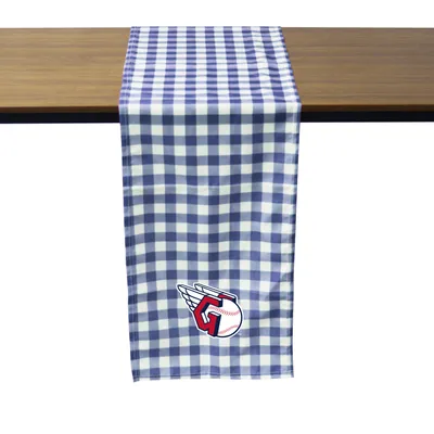 Cleveland Guardians Buffalo Check Table Runner