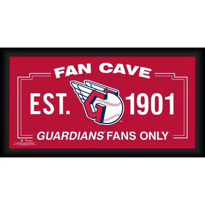 Cleveland Guardians Fanatics Authentic Framed 10 x 13 Sublimated Team  Stadium Plaque
