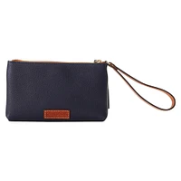 Dooney & Bourke Cleveland Guardians Infield Double-Zip Wristlet