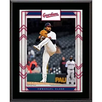 Emmanuel Clase Cleveland Guardians 10.5" x 13" Sublimated Player Plaque