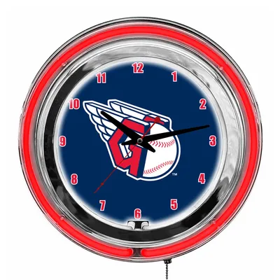 Cleveland Guardians Imperial 14'' Neon Clock
