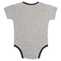 Infant Cleveland Guardians Play Ball 2-Pack Bodysuit Set