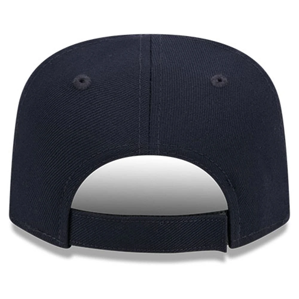 Casquette New Era bleu marine Cleveland Guardians My First 9FIFTY réglable pour bébé