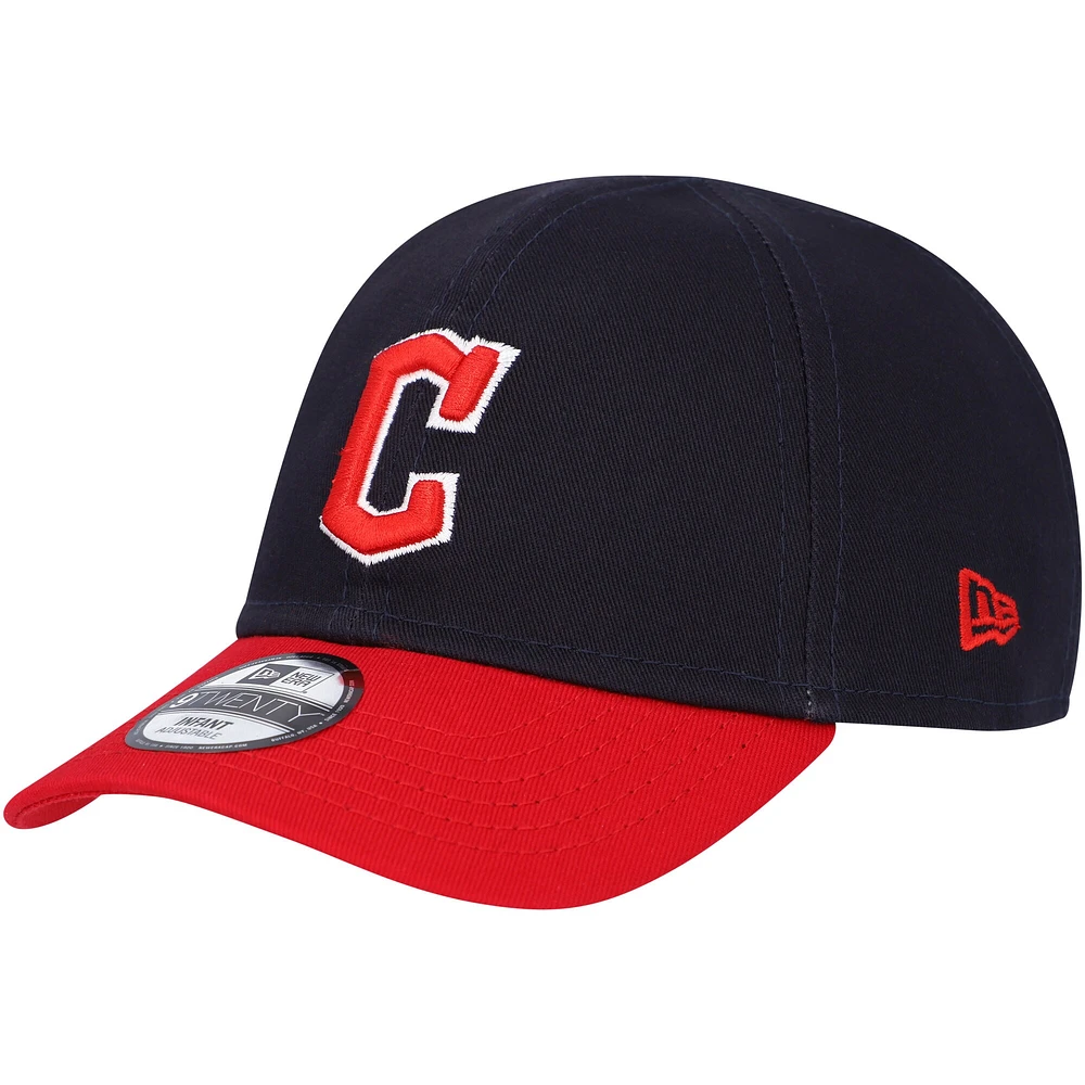 Casquette New Era bleu marine Cleveland Guardians Team Color My First 9TWENTY pour bébé