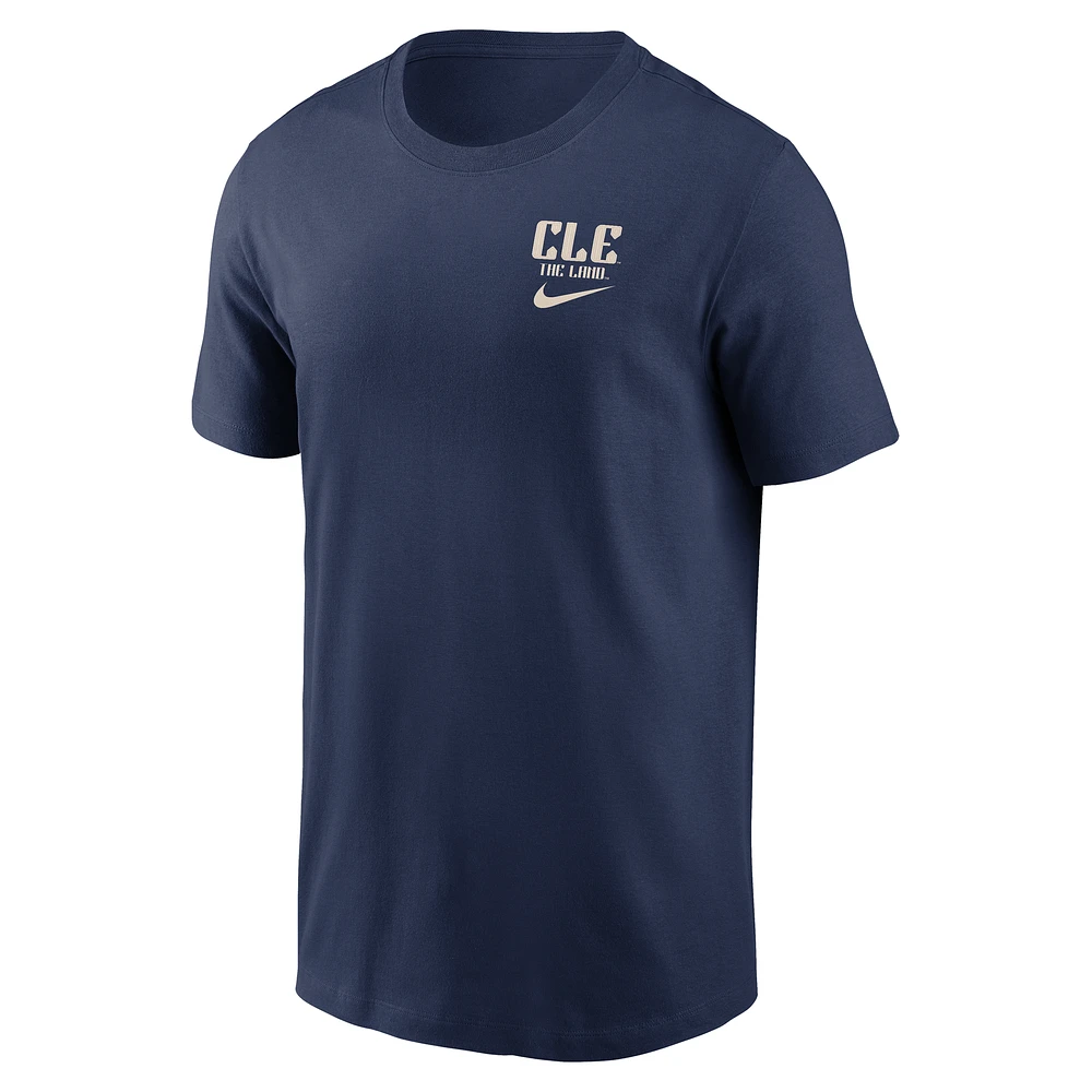 Men's Nike  Navy Cleveland Guardians 2025 City Connect T-Shirt