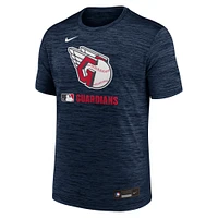 Men's Nike  Navy Cleveland Guardians Authentic Collection Velocity Performance T-Shirt