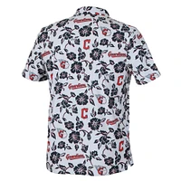 Men's Reyn Spooner  White Cleveland Guardians Pua Performance Polo