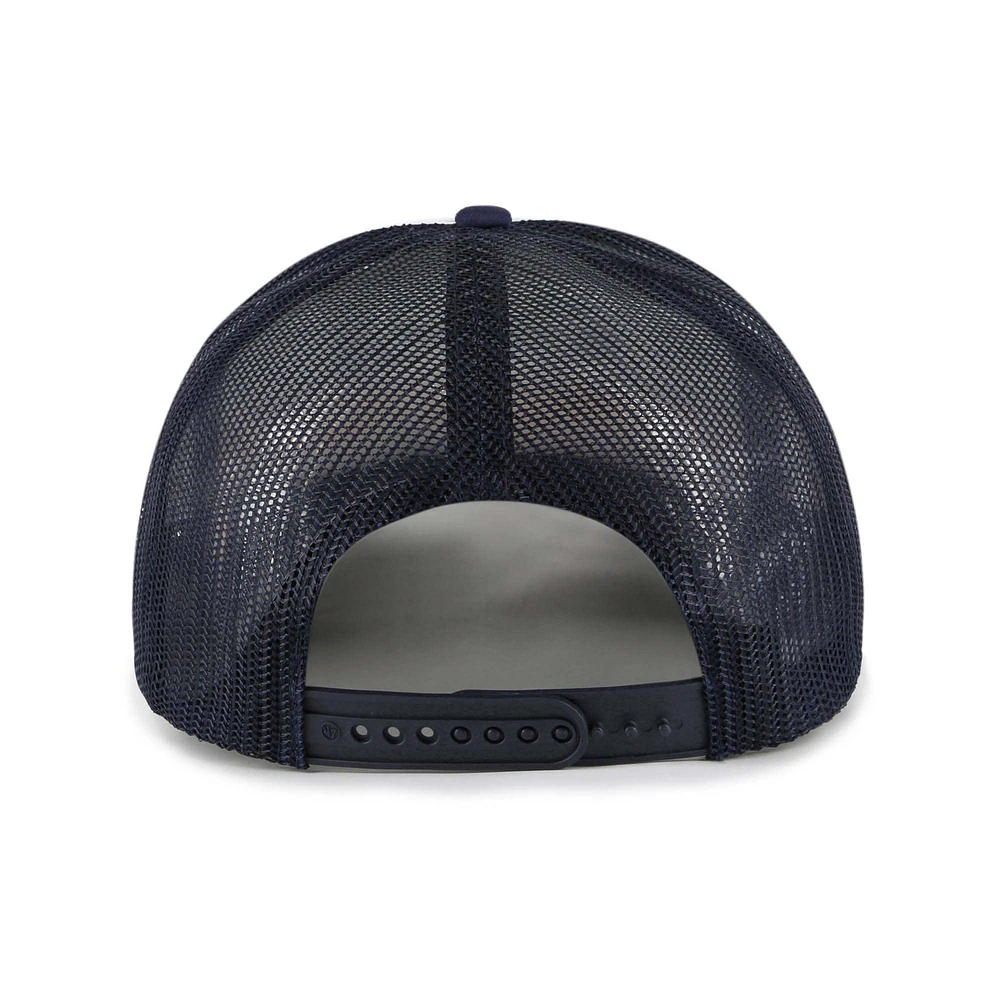 Men's '47 Navy Cleveland Guardians Lift Off Foam Front Mesh Trucker Adjustable Hat
