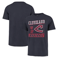 T-shirt pour hommes '47 Navy Cleveland Guardians Outlast Franklin