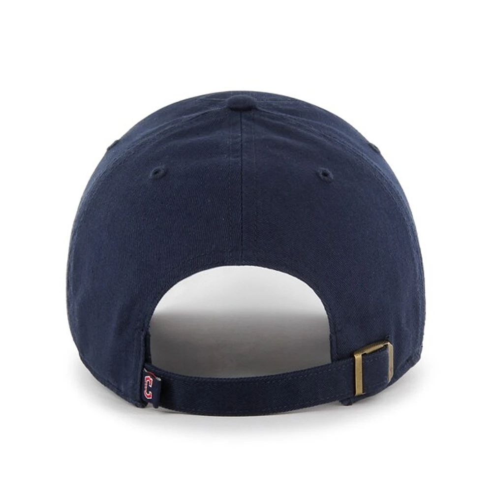 Casquette réglable '47 Navy Cleveland Guardians Team Pride Clean Up pour homme