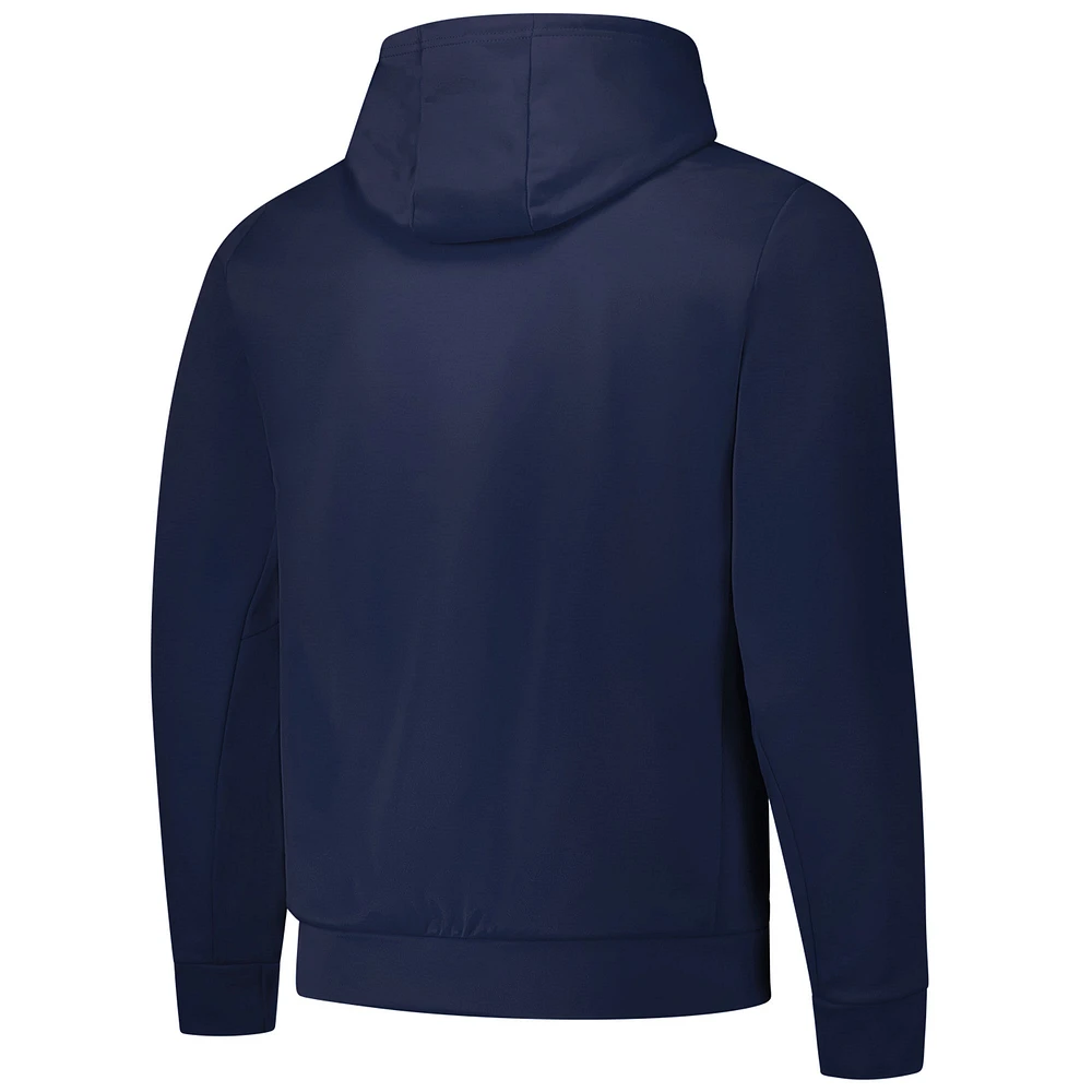 Men's Dunbrooke Navy Cleveland Guardians Champion Pullover Hoodie