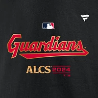 Men's Fanatics Black Cleveland Guardians 2024 American League Division Series Champions Locker Room T-Shirt