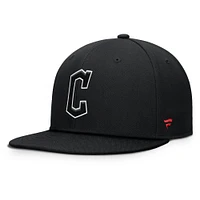 Men's Fanatics Black Cleveland Guardians Walk-Off Bullpen Snapback Hat