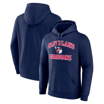 Cleveland Guardians Fanatics Branded Heart & Soul Pullover Hoodie - Navy