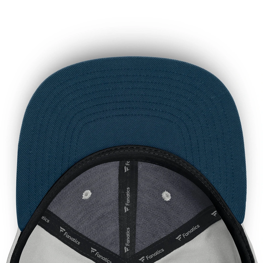 Men's Fanatics Gray Cleveland Guardians Knuckleball Snapback Hat