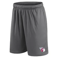 Men's Fanatics Gray Cleveland Guardians Primary Logo Shorts