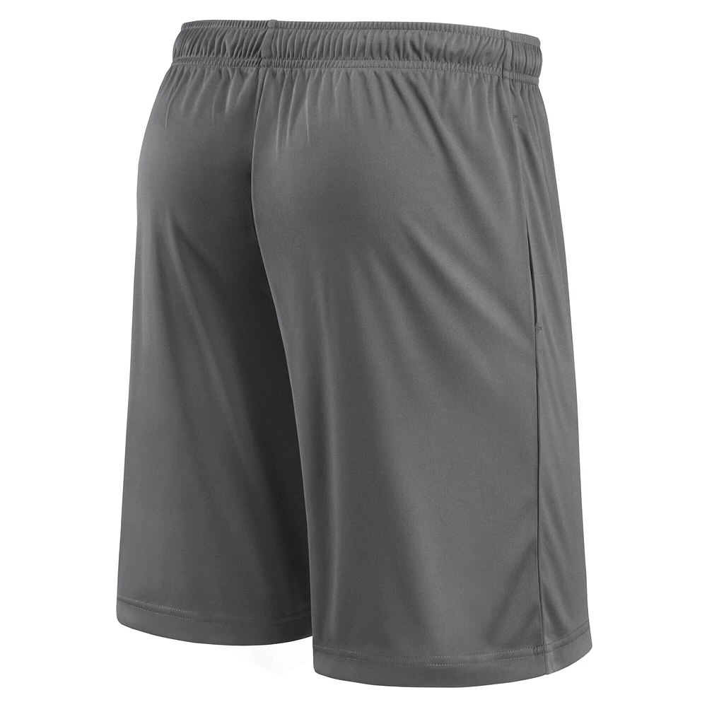 Men's Fanatics Gray Cleveland Guardians Primary Logo Shorts
