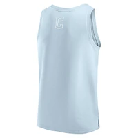 Men's Fanatics Light Blue Cleveland Guardians Elements Tank Top