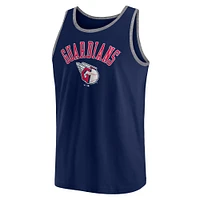 Débardeur pari des Cleveland Guardians Fanatics pour hommes bleu marine