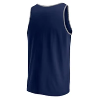 Men's Fanatics Navy Cleveland Guardians Bet Tank Top