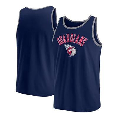 Men's Fanatics Navy Cleveland Guardians Bet Tank Top