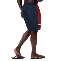 Men's G-III Sports by Carl Banks Navy Cleveland Guardians Anchor Swim Trunks