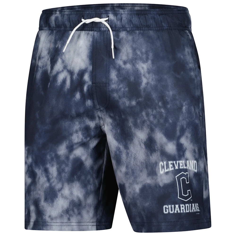 Men's G-III Sports by Carl Banks Navy Cleveland Guardians Swim Trunks