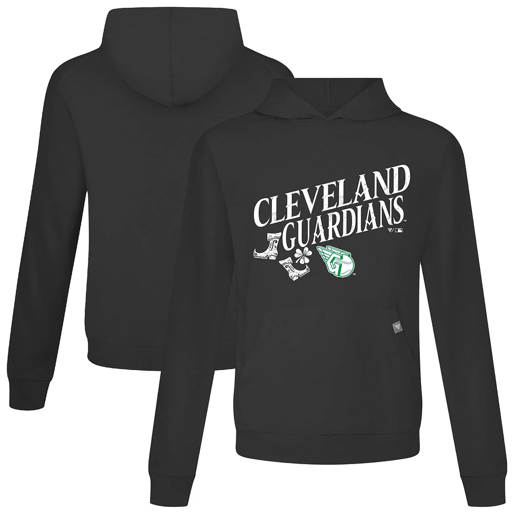 Men's Levelwear Cleveland Guardians St. Patrick's Day Relay Boots Pullover Hoodie