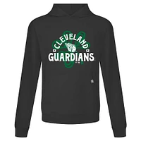 Men's Levelwear Cleveland Guardians St. Patrick's Day Relay Shamrock Pullover Hoodie