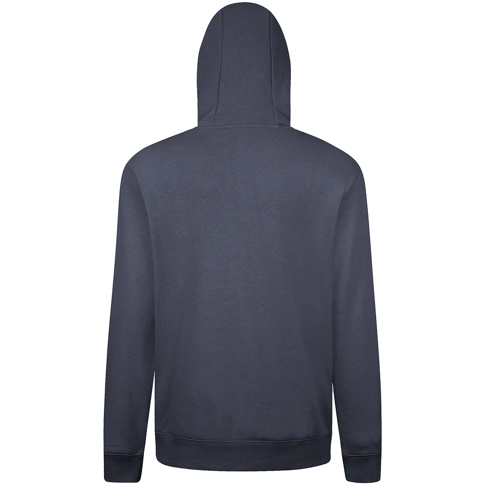 Men's Levelwear Navy Cleveland Guardians Cooperstown Collection Podium Retro Pullover Hoodie