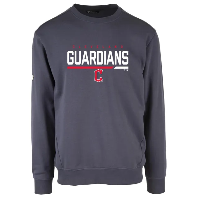 Fanatics Men's Branded Navy Cleveland Indians Gametime Arch Pullover  Sweatshirt