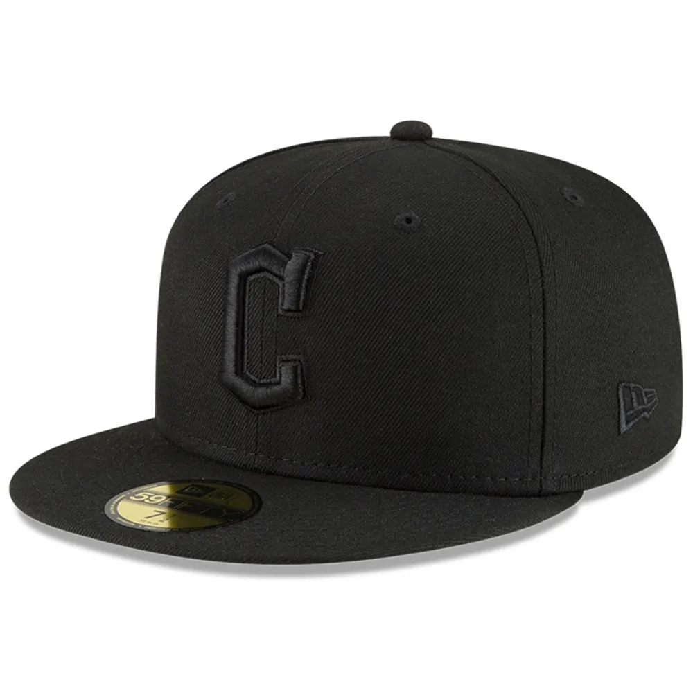 New Era 5950 Day Cleveland Indians Fitted 7 3/4 / Tan/Navy