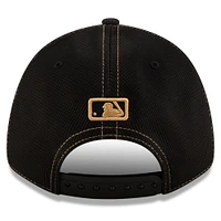 Men's New Era Black Cleveland Guardians 2024 American League Division Series Champions Locker Room 9FORTY Adjustable Hat