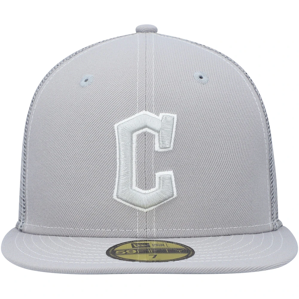 Casquette ajustée New Era Cleveland Guardians 2023 On-Field Batting Practice 59FIFTY pour homme