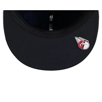 Men's New Era Gray Cleveland Guardians 2025 MLB Clubhouse 59FIFTY Fitted Hat