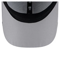 Men's New Era  Gray Cleveland Guardians Linear 39THIRTY Flex-Fit Hat