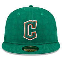 Men's New Era Kelly Green Cleveland Guardians St. Patrick's Day 59FIFTY Fitted Hat