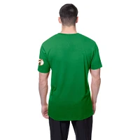 T-shirt à logo trèfle de la Saint-Patrick des Cleveland Guardians New Era pour homme