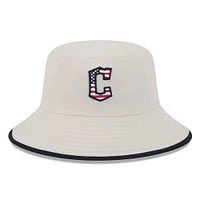 Bob kaki New Era pour hommes des Cleveland Guardians 2024 du 4 juillet