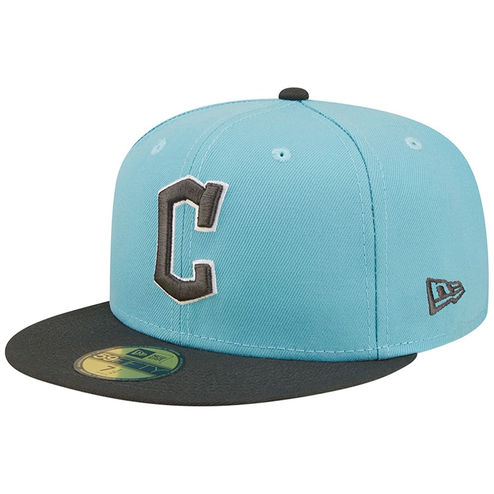 Men's New Era Light Blue Cleveland Guardians 59FIFTY Fitted Hat