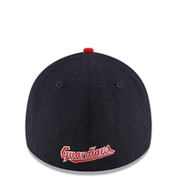 Casquette 39THIRTY Flex MLB Postseason 2024 Cleveland Guardians New Era bleu marine/rouge pour homme