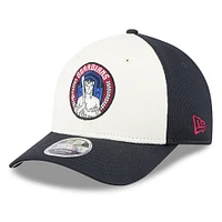Men's New Era Navy/White Cleveland Guardians City Connect Batting Practice 9FORTY M-Crown Adjustable Hat