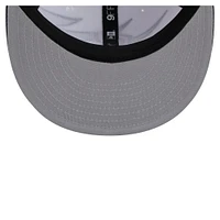 Men's New Era Navy/White Cleveland Guardians Jagged 9FIFTY Snapback Hat