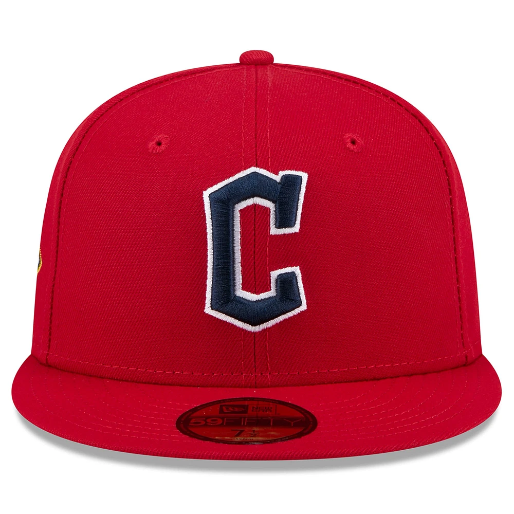 Men's New Era  Navy Cleveland Guardians 2025 Jackie Robinson Day 59FIFTY Fitted Hat