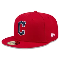 Men's New Era  Navy Cleveland Guardians 2025 Jackie Robinson Day 59FIFTY Fitted Hat